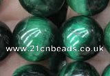 CTE2054 15.5 inches 12mm round green tiger eye beads wholesale