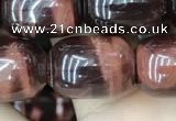 CTE2067 15.5 inches 12*16mm drum red tiger eye gemstone beads