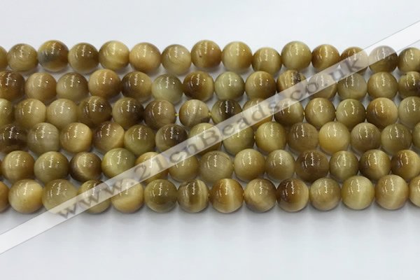 CTE2141 15.5 inches 8mm round golden tiger eye beads wholesale