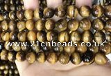 CTE2149 15.5 inches 10mm round yellow tiger eye beads wholesale