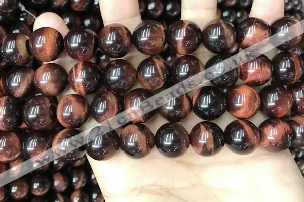 CTE2173 15.5 inches 14mm round red tiger eye beads wholesale