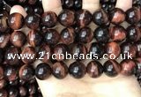 CTE2174 15.5 inches 16mm round red tiger eye beads wholesale