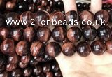 CTE2176 15.5 inches 20mm round red tiger eye beads wholesale