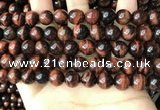 CTE2183 15.5 inches 10mm round red tiger eye gemstone beads