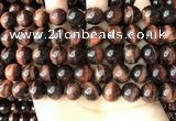 CTE2184 15.5 inches 12mm round red tiger eye gemstone beads