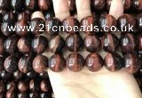 CTE2187 15.5 inches 18mm round red tiger eye gemstone beads
