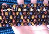 CTE2210 15.5 inches 6mm round colorful tiger eye beads wholesale