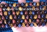 CTE2212 15.5 inches 10mm round colorful tiger eye beads wholesale