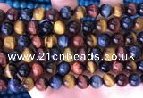 CTE2213 15.5 inches 12mm round colorful tiger eye beads wholesale