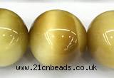 CTE2387 15 inches 16mm round golden tiger eye beads