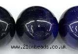 CTE2396 15 inches 12mm round blue tiger eye beads