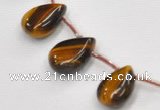 CTE25 teardrop 18*25mm yellow tiger eye beads Wholesale