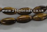 CTE304 15.5 inches 8*16mm marquise yellow tiger eye gemstone beads