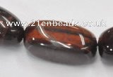 CTE31 15.5 inches 15*30mm freeform red tiger eye gemstone beads