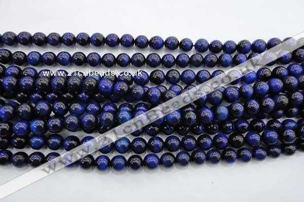 CTE417 15.5 inches 10mm round blue tiger eye beads wholesale