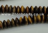 CTE436 15.5 inches 4*10mm rondelle yellow tiger eye beads wholesale