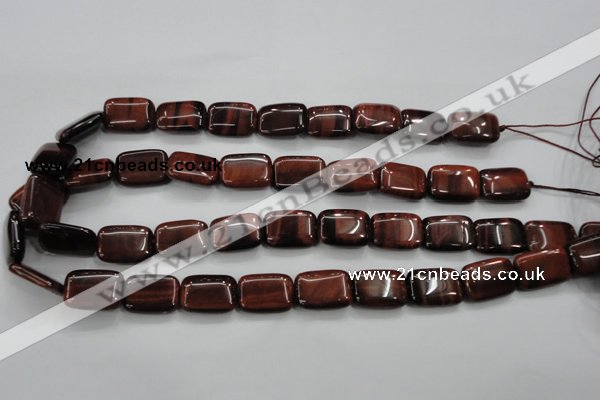 CTE56 15.5 inches 13*18mm rectangle red tiger eye gemstone beads