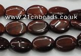 CTE58 15.5 inches 12*16mm oval red tiger eye gemstone beads