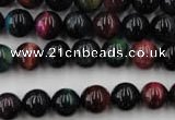 CTE593 15.5 inches 10mm round colorful tiger eye beads wholesale