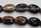 CTE61 15.5 inches 13*18mm oval mixed tiger eye gemstone beads