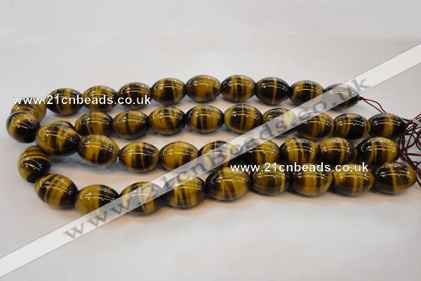 CTE616 15.5 inches 15*20mm rice yellow tiger eye beads wholesale