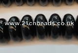 CTE647 15.5 inches 10*18mm rondelle blue tiger eye beads wholesale