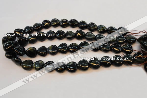 CTE652 15.5 inches 20*20mm heart blue tiger eye beads wholesale