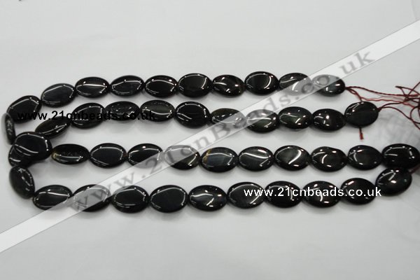 CTE75 15.5 inches 13*18mm oval blue tiger eye gemstone beads