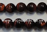 CTE86 15.5 inches 12mm round red tiger eye gemstone beads