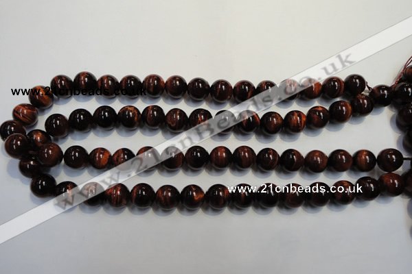 CTE86 15.5 inches 12mm round red tiger eye gemstone beads