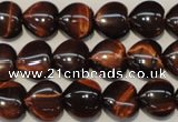 CTE890 15.5 inches 12*12mm heart red tiger eye beads wholesale