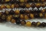 CTG01 15.5 inches 2mm round tiny tigers eye beads wholesale