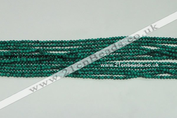 CTG101 15.5 inches 2mm round tiny synthetic malachite beads wholesale