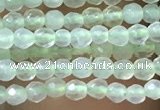 CTG1045 15.5 inches 2mm faceted round tiny prehnite gemstone beads