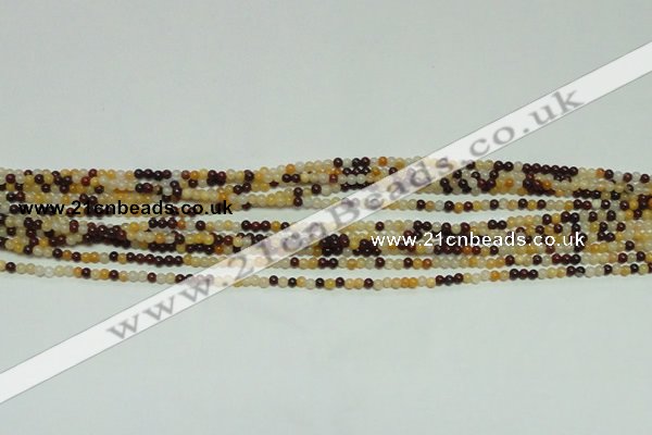 CTG108 15.5 inches 2mm round tiny mookaite gemstone beads wholesale