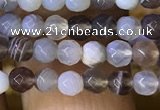 CTG1119 15.5 inches 3mm faceted round tiny Botswana agate beads