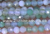 CTG1311 15.5 inches 2mm faceted round Australia chrysoprase beads