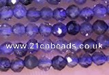 CTG1329 15.5 inches 2mm faceted round iolite beads wholesale