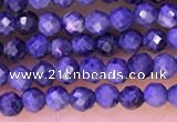 CTG1333 15.5 inches 2mm faceted round sapphire beads wholesale