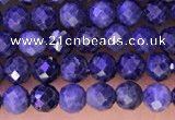 CTG1334 15.5 inches 3mm faceted round sapphire beads wholesale