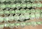 CTG1346 15.5 inches 2mm faceted round prehnite beads wholesale