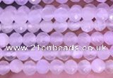 CTG1351 15.5 inches 2mm faceted round white moonstone beads