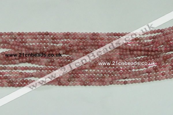 CTG140 15.5 inches 3mm round tiny rhodochrosite gemstone beads wholesale