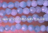 CTG1422 15.5 inches 2mm faceted round amazonite beads wholesale