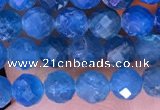 CTG1615 15.5 inches 4mm faceted round tiny apatite beads