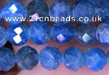 CTG1616 15.5 inches 5mm faceted round tiny apatite beads