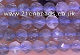 CTG1622 15.5 inches 3mm faceted round tiny labradorite beads