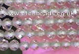 CTG1670 15.5 inches 2mm faceted round tiny peridot beads