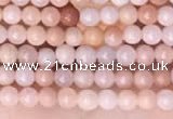 CTG2000 15 inches 2mm,3mm round pink aventurine jade beads