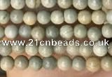 CTG2003 15 inches 2mm,3mm silver leaf jasper beads